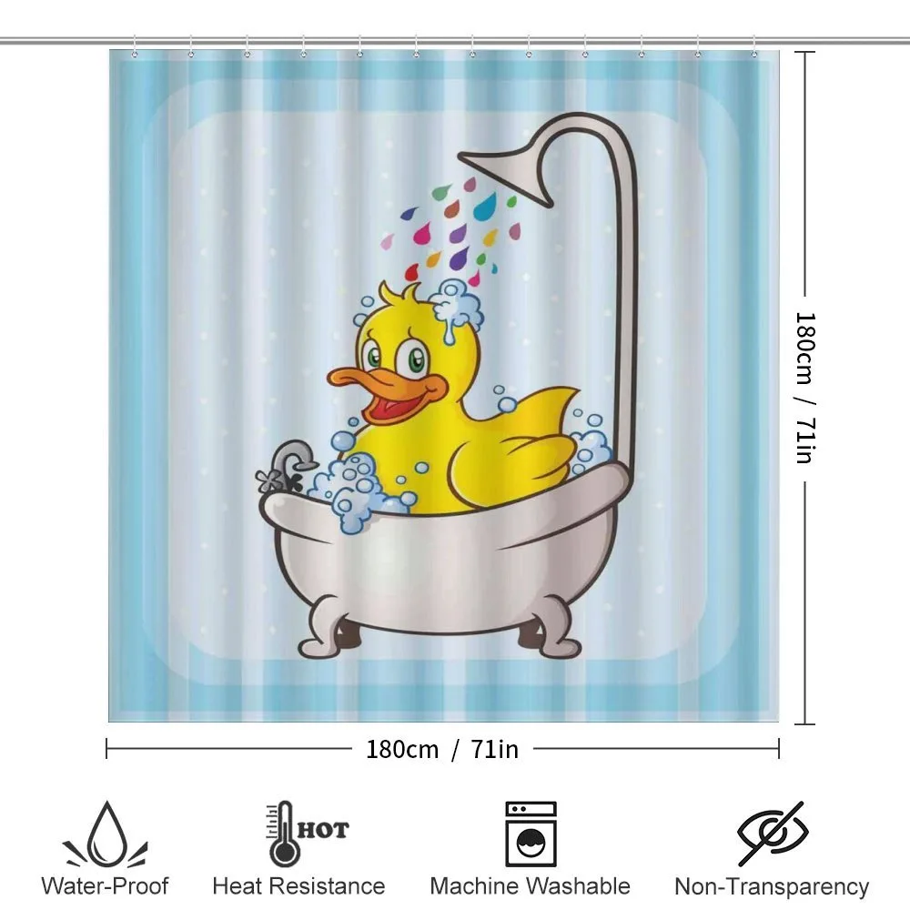 Cartoon Mascot in Bathtub — Detail 2