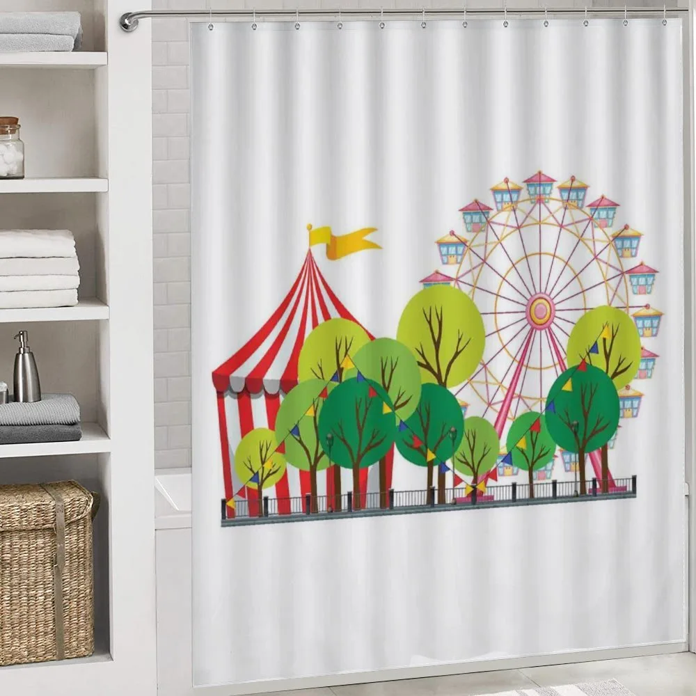 Circus Carnival Scene — Detail 4