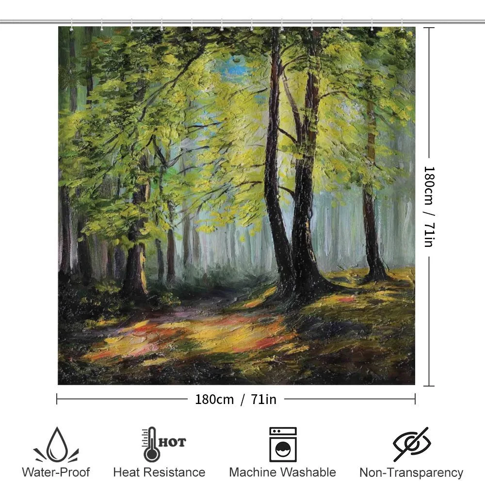 Fall Forest Landscape — Detail 2