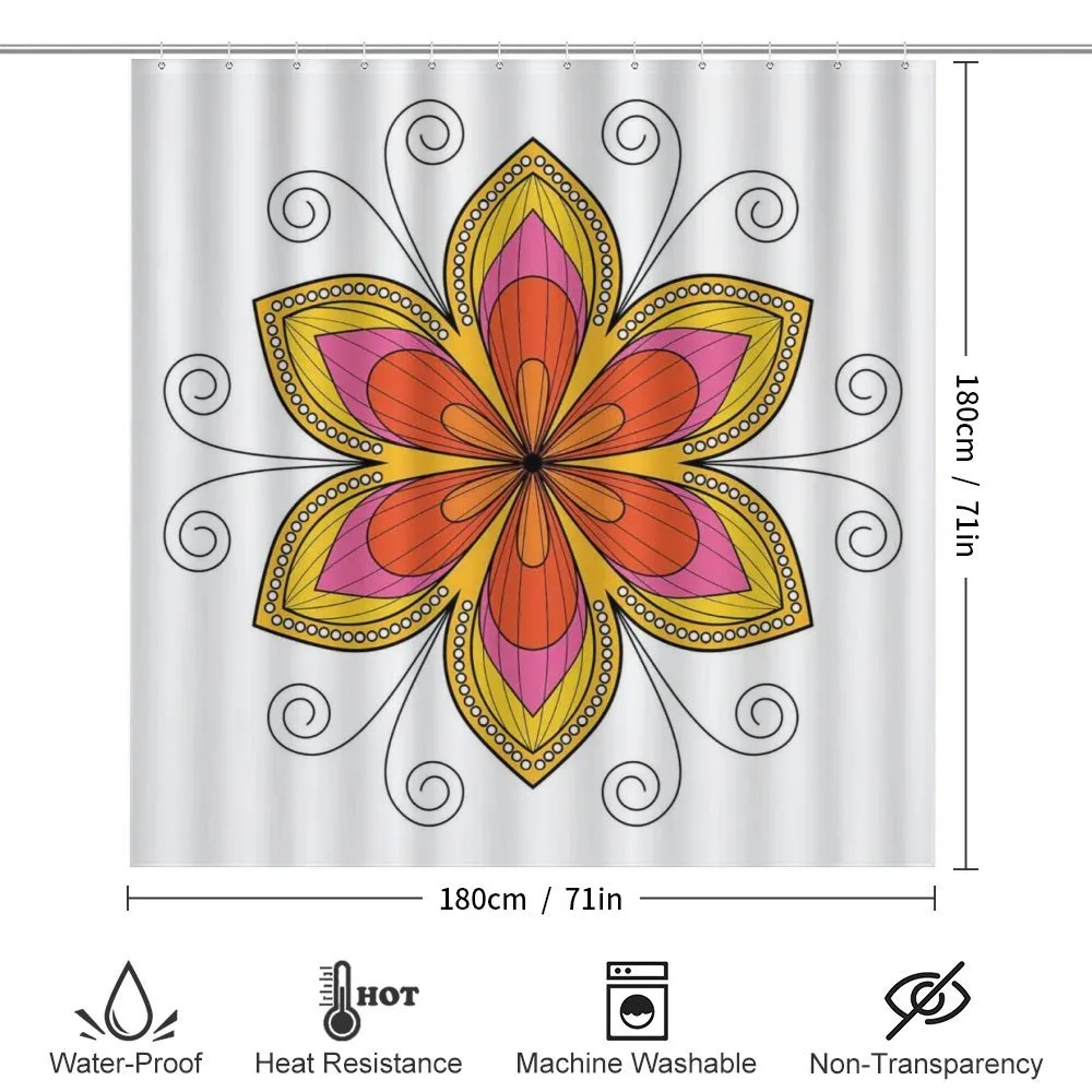 Flower Pattern Swirl — Detail 2