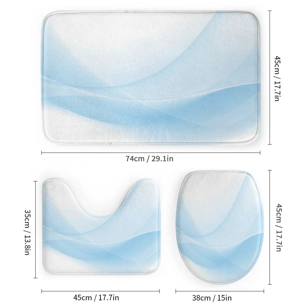 Flowing Wavy Effect Print — Detail 1