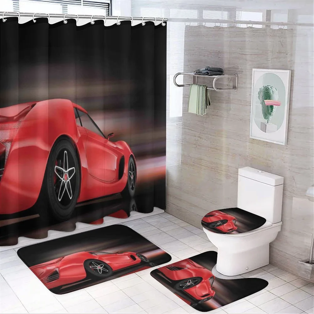 Futuristic Red Sports — Your design