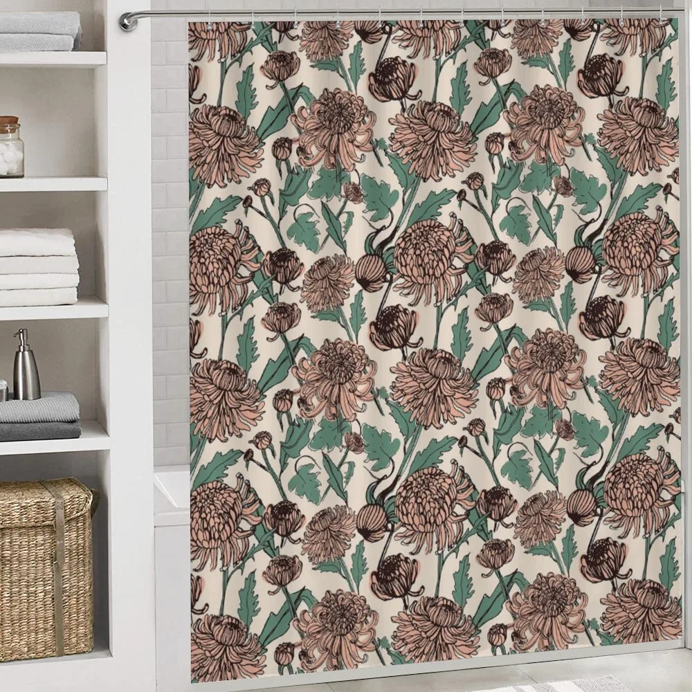Graphical Chrysanthemums — Detail 4