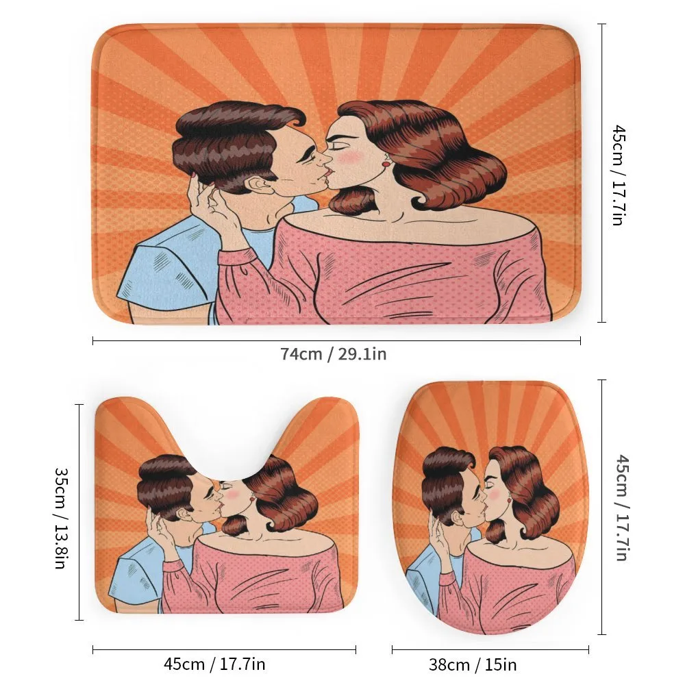 Happy Young Couple Retro — Detail 1