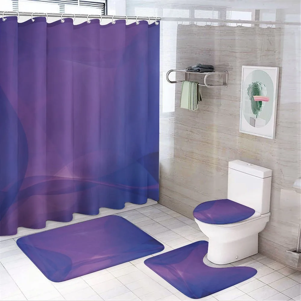 Indigo Wavy Modern Art — Your design