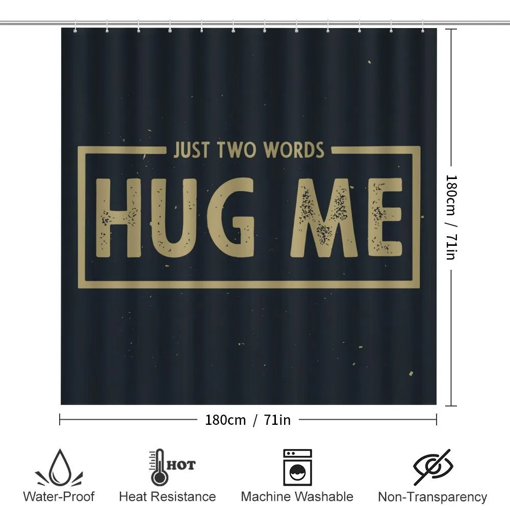 Just 2 Words Hug Me Words — Detail 2