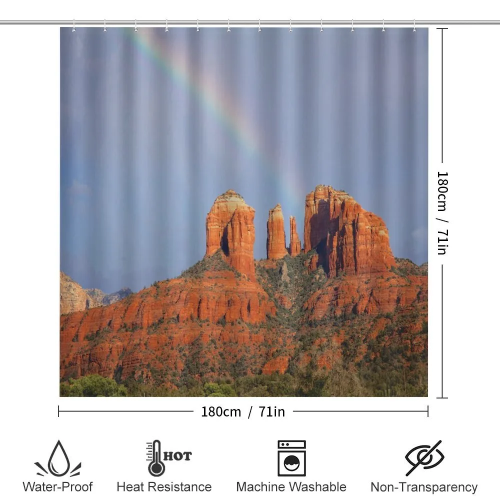 Rainbow Above Grand Canyon — Detail 2