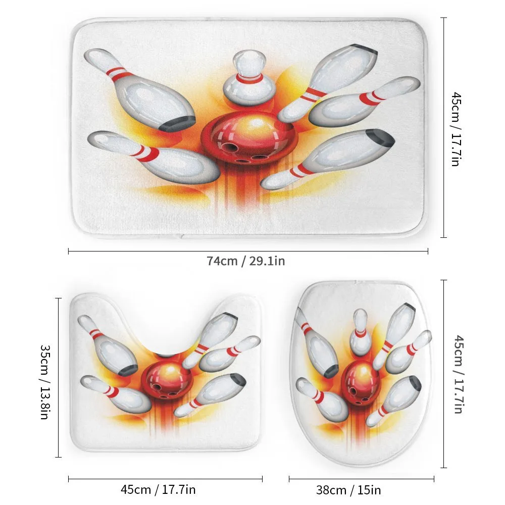 Red Ball Spread Pins — Detail 1
