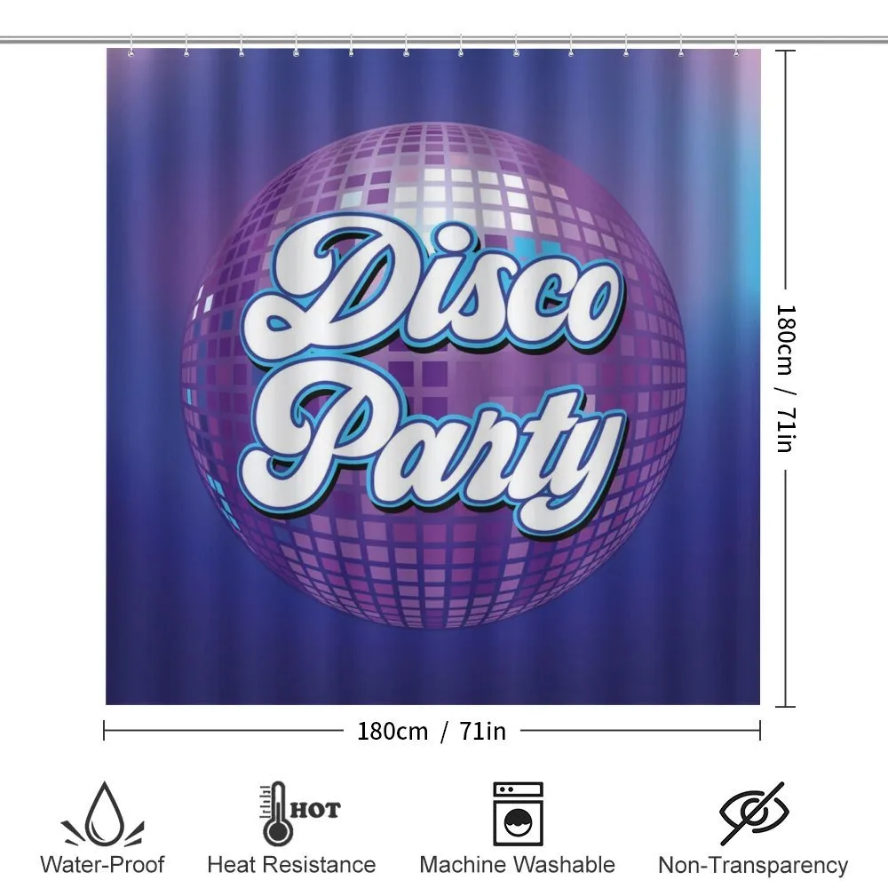 Retro Letter Disco Ball — Detail 2