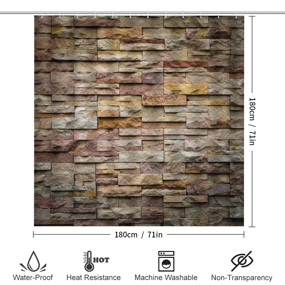 Urban Brick Slate Wall — Detail 2
