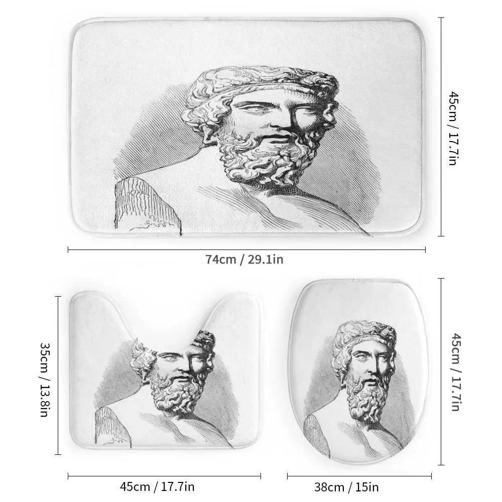 Vintage Sketch of Plato — Detail 1