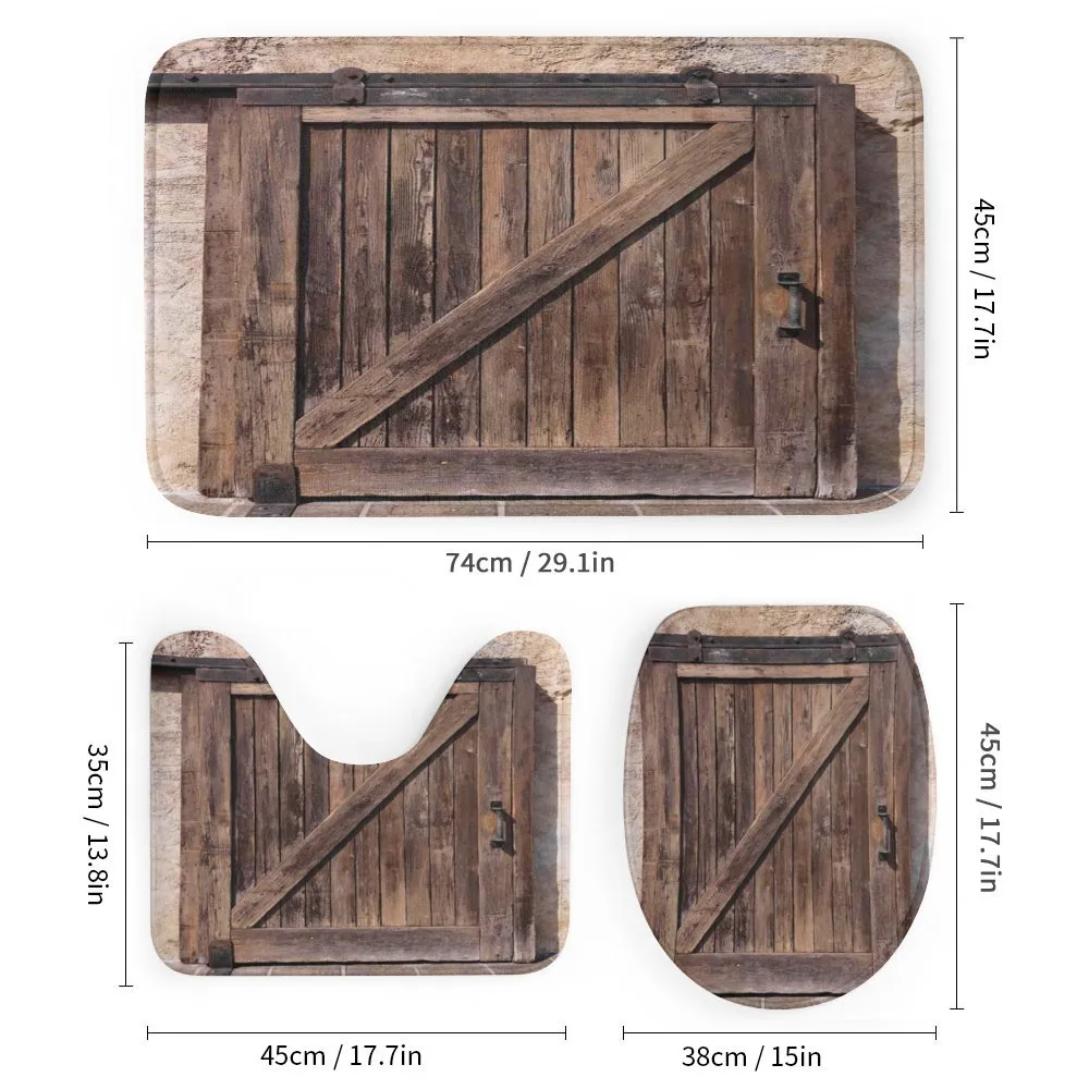 Aged Door Vintage Rural — Detail 1