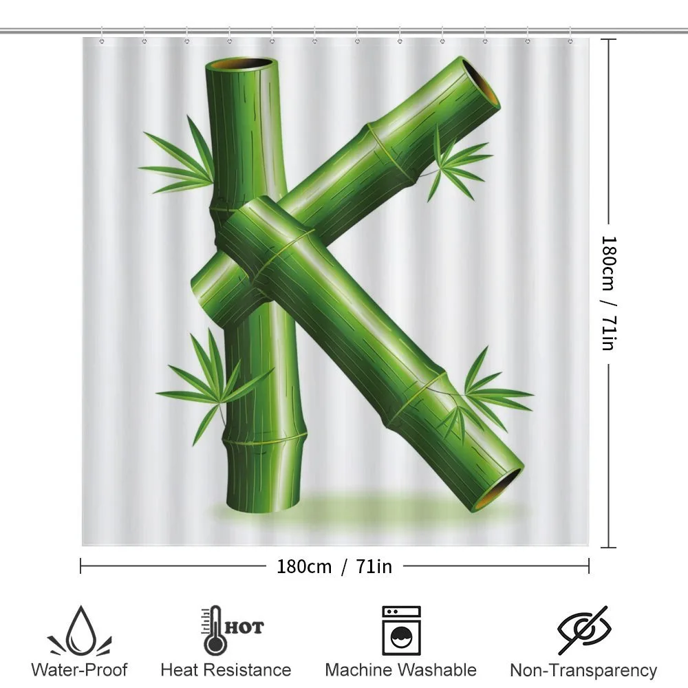 Bamboo Alphabet K — Detail 2