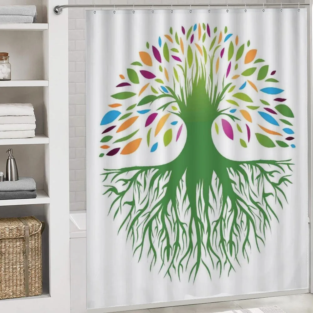 Colorful Tree Art — Detail 4
