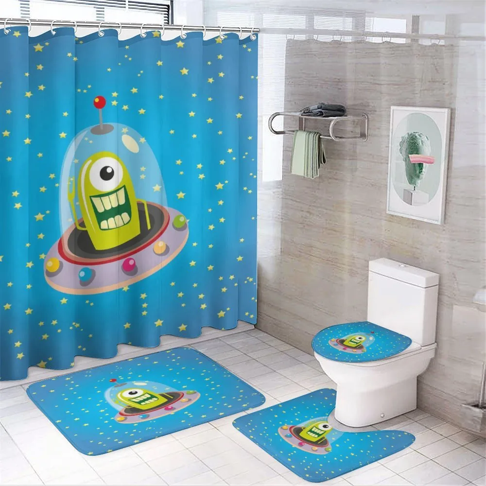 Comic UFO and Alien — Your design