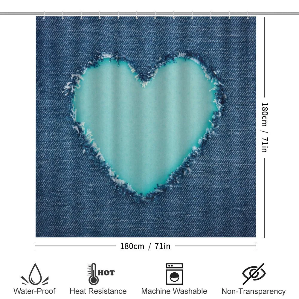 Denim Heart Love — Detail 2