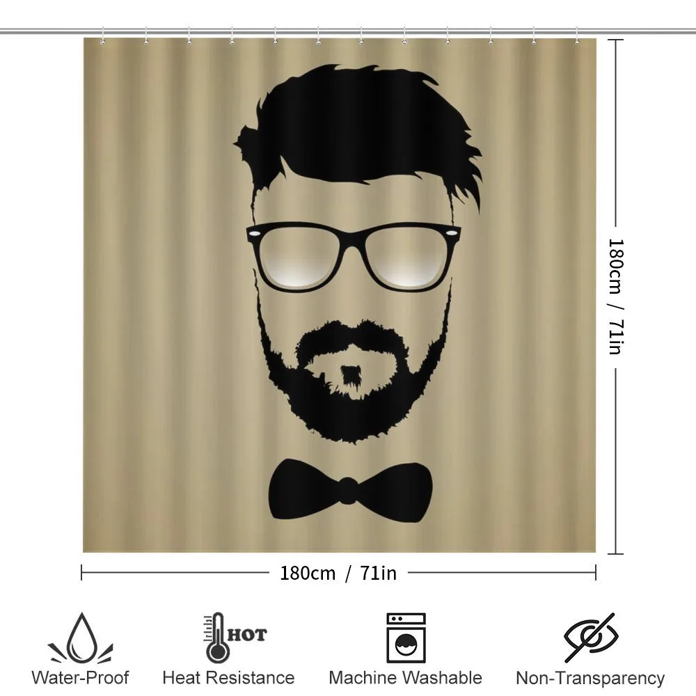 Hipster Boy Silhouette — Detail 2