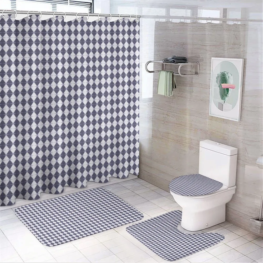 Monochrome Art Rhombuses — Your design