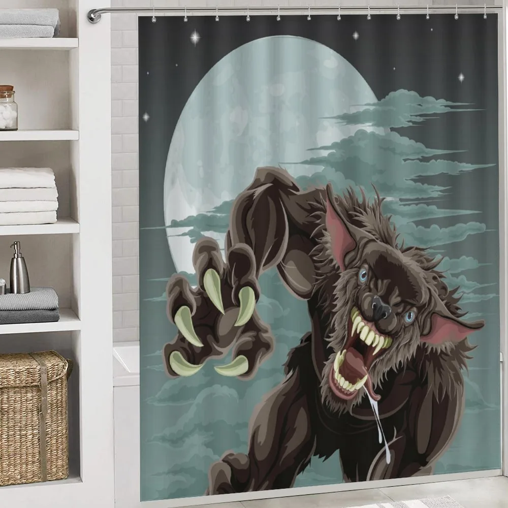 Night Skyline Werewolf — Detail 4