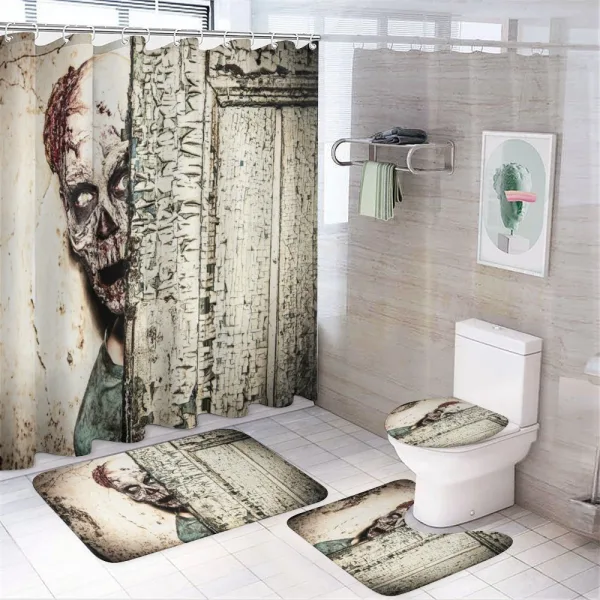 Old House Vampire on a shower curtain