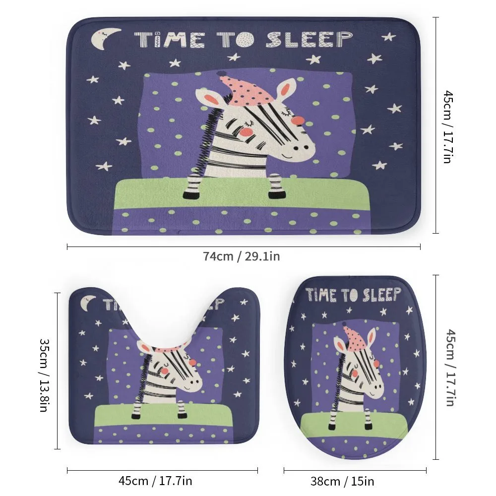 Sleeping Zebra in Nightcap — Detail 1