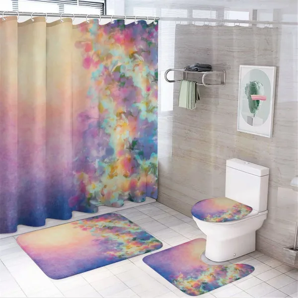 Spring Cherry Blossom on a shower curtain