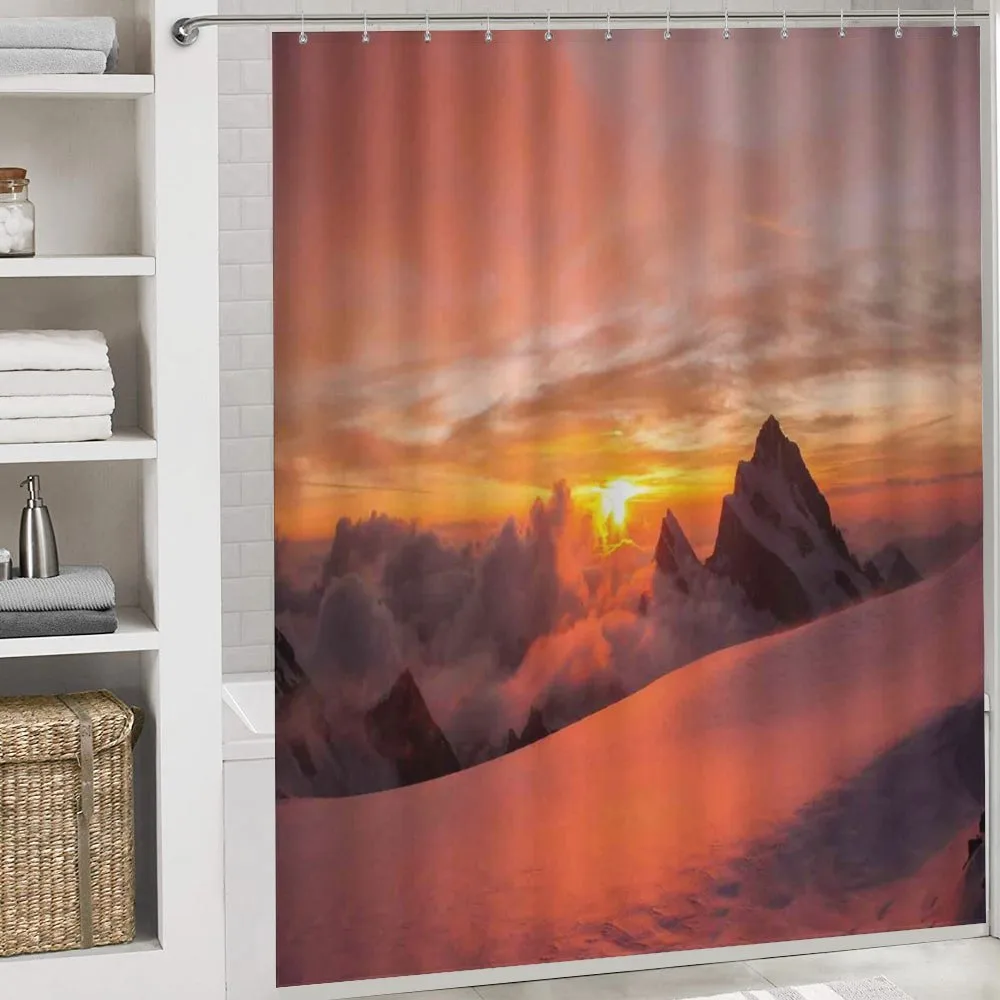 Sunrise in Swiss Alps — Detail 4