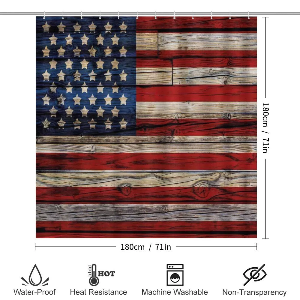 Wood Planks Flag — Detail 2