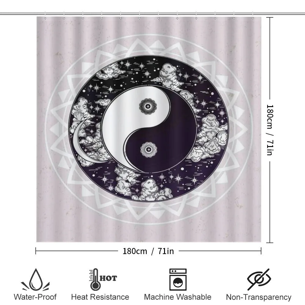 Ying Yang Boho Art — Detail 2