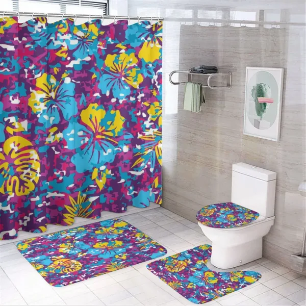 Aloha State Exotic on a shower curtain