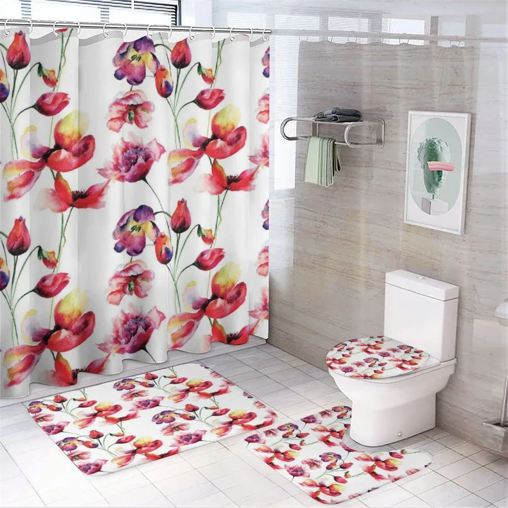 Blooming Tulip Poppy — Your design