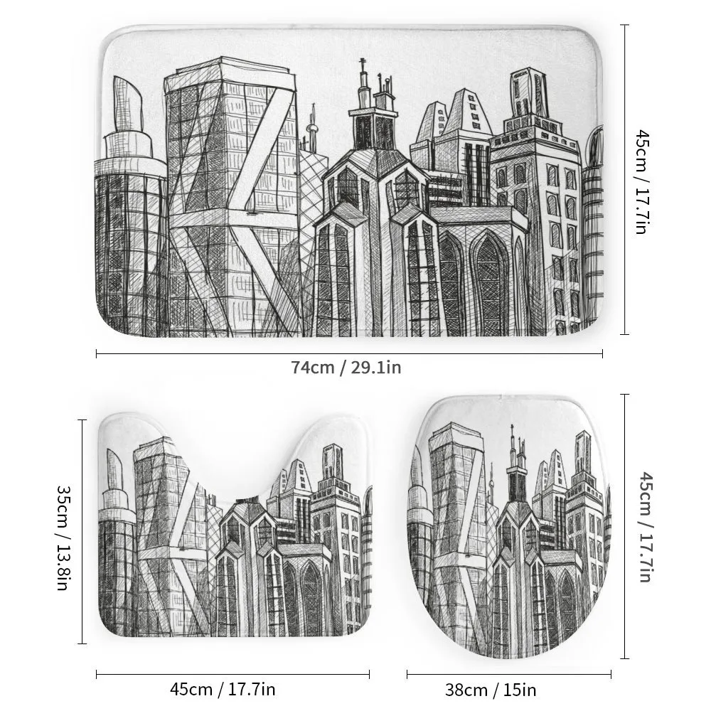 City Town Skyscrapers — Detail 1