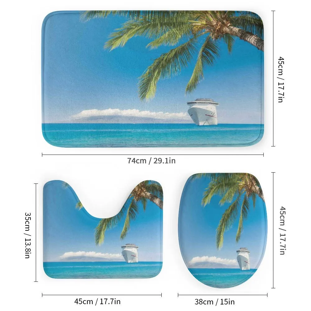 Cruise Ship Palm Tree — Detail 1