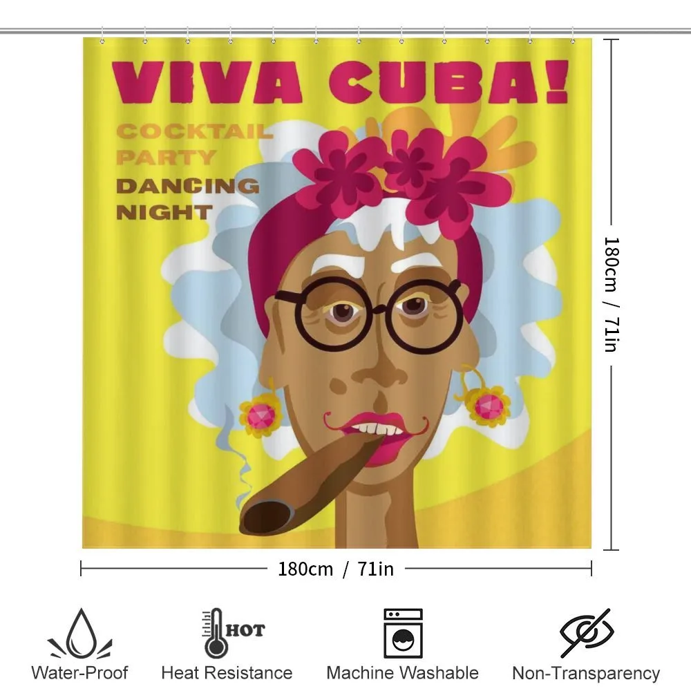 Cuban Woman Caricature Art — Detail 2