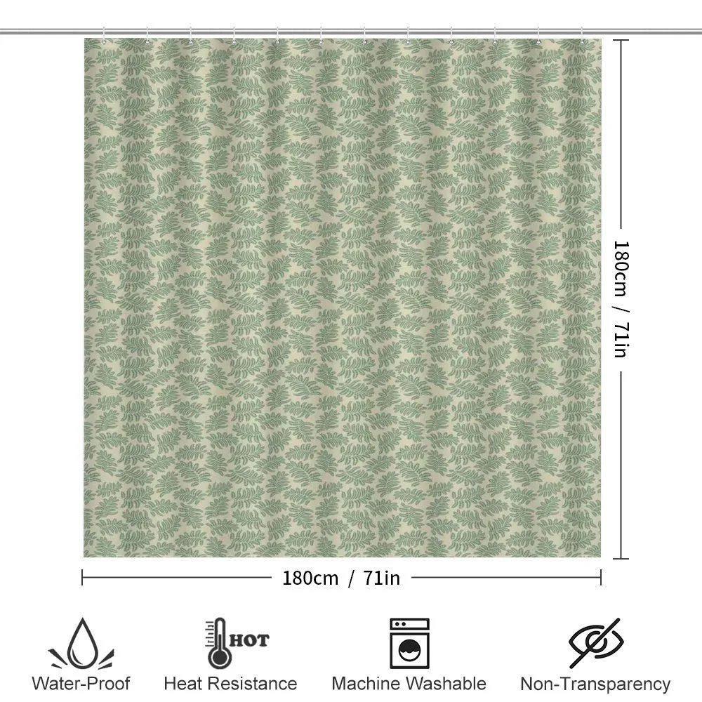 Exotic Foliage on Beige Color — Detail 2