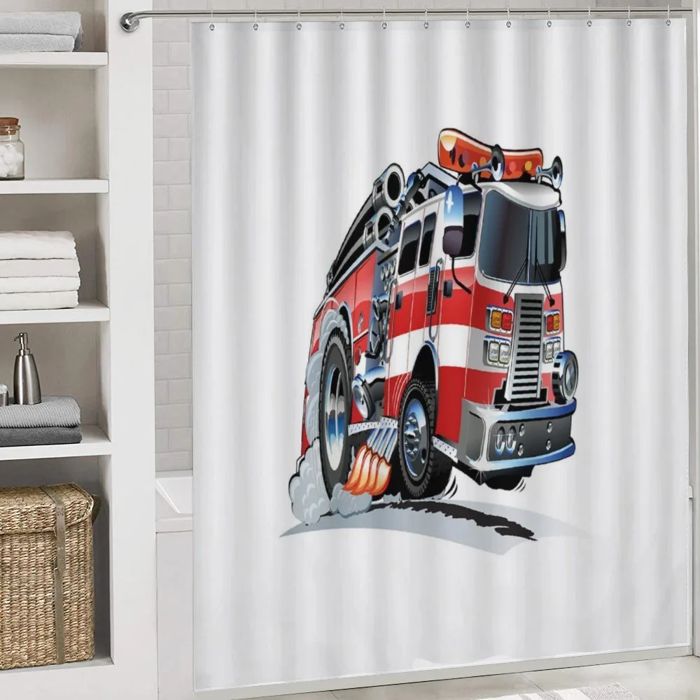 Fire Department Lorry — Detail 4
