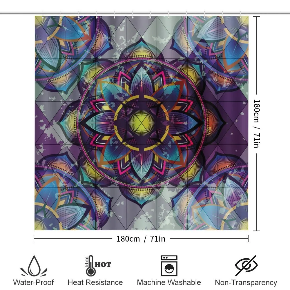 Grunge Futuristic Mandala — Detail 2