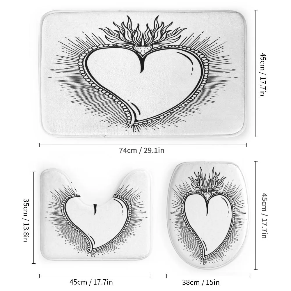 Heart with Rays — Detail 1