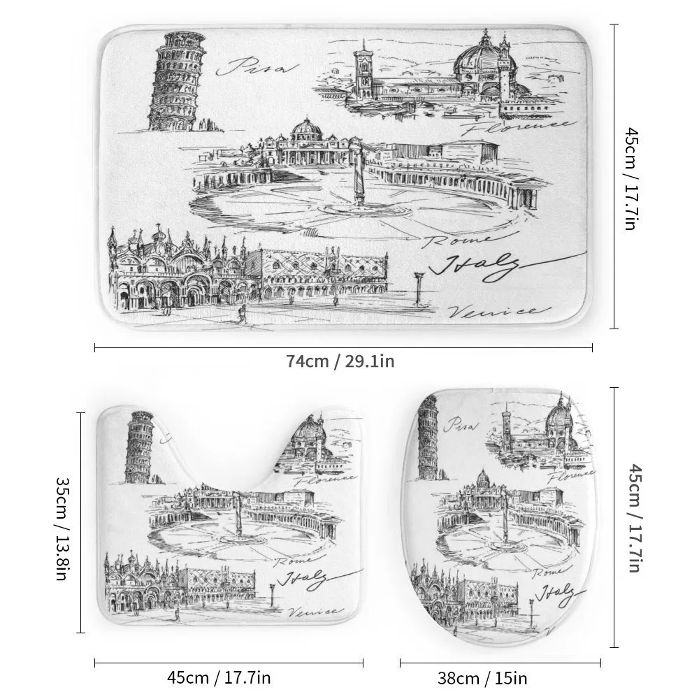 Italian Landmarks Travel — Detail 1