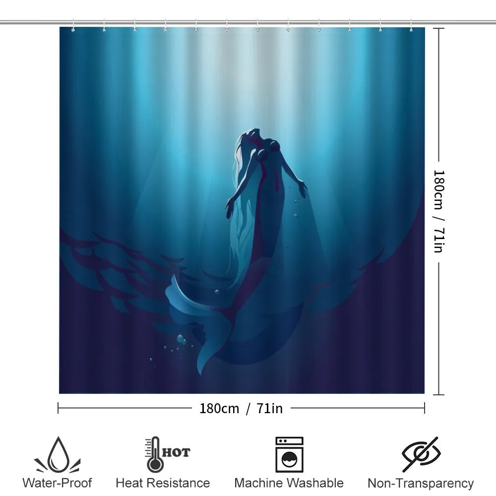 Mermaid in Deep Water — Detail 2