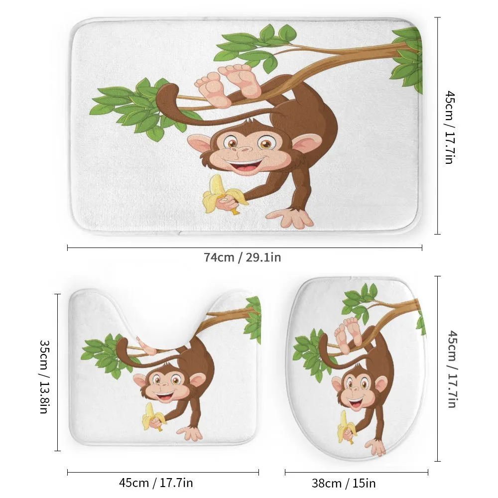 Monkey with Banana Tree — Detail 1