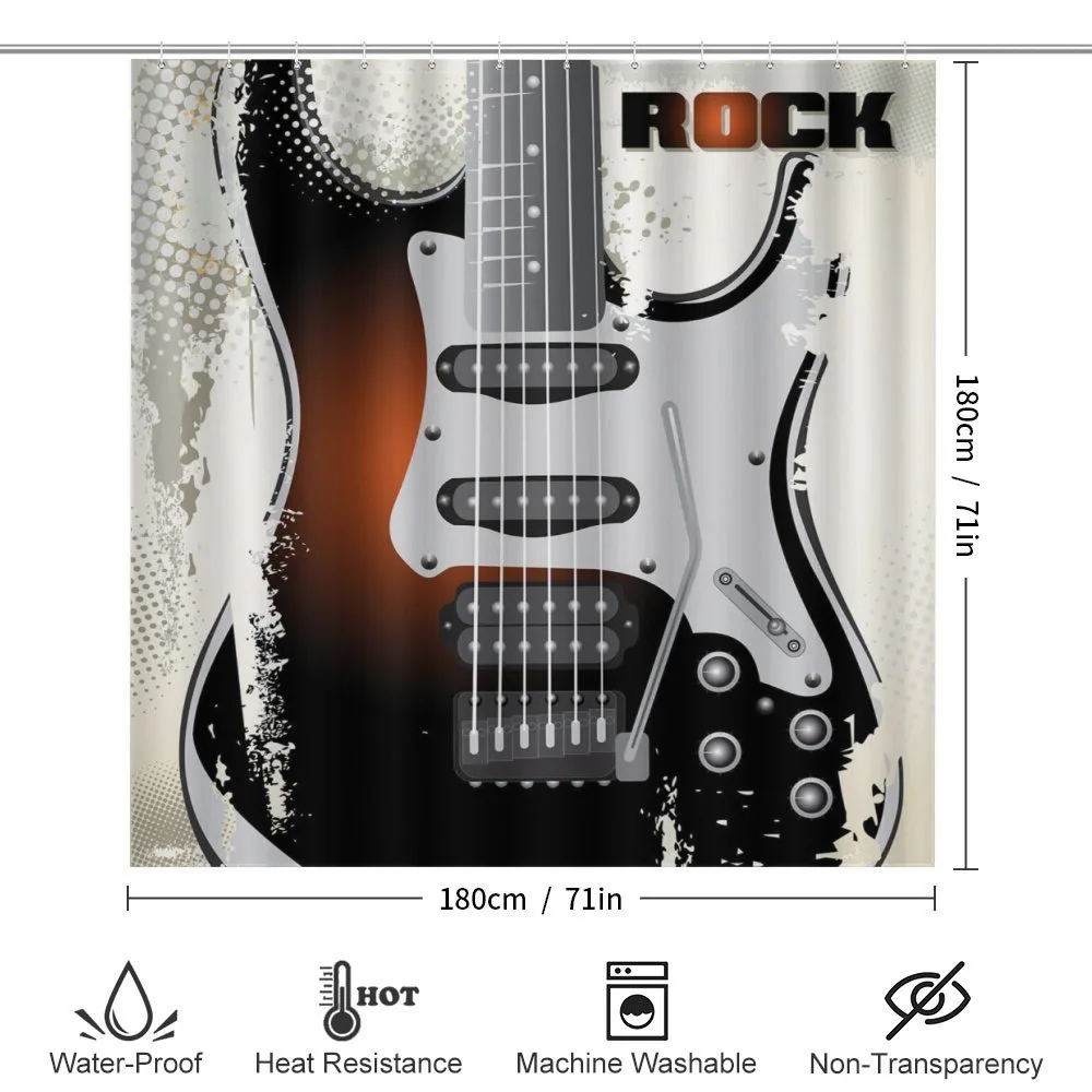 Retro Grunge Guitar — Detail 2