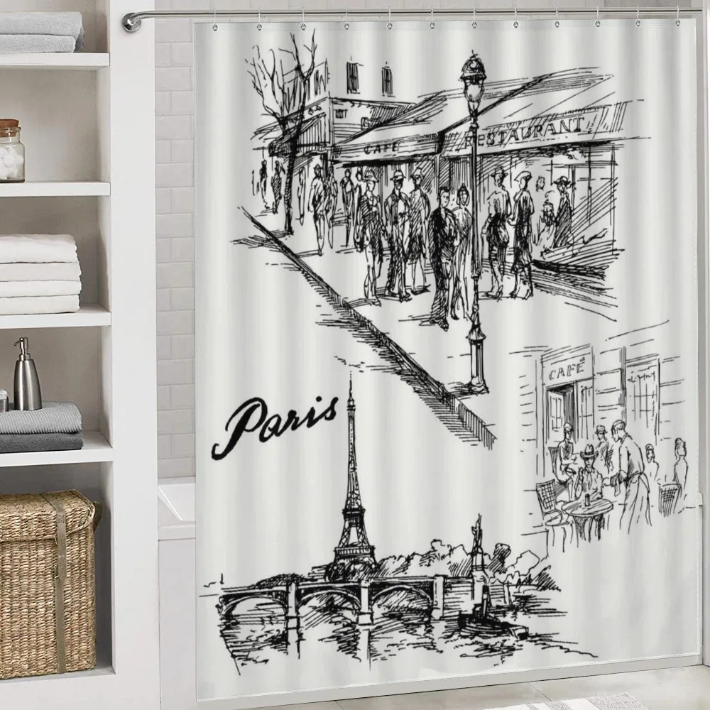 Retro Sketchy Paris — Detail 4