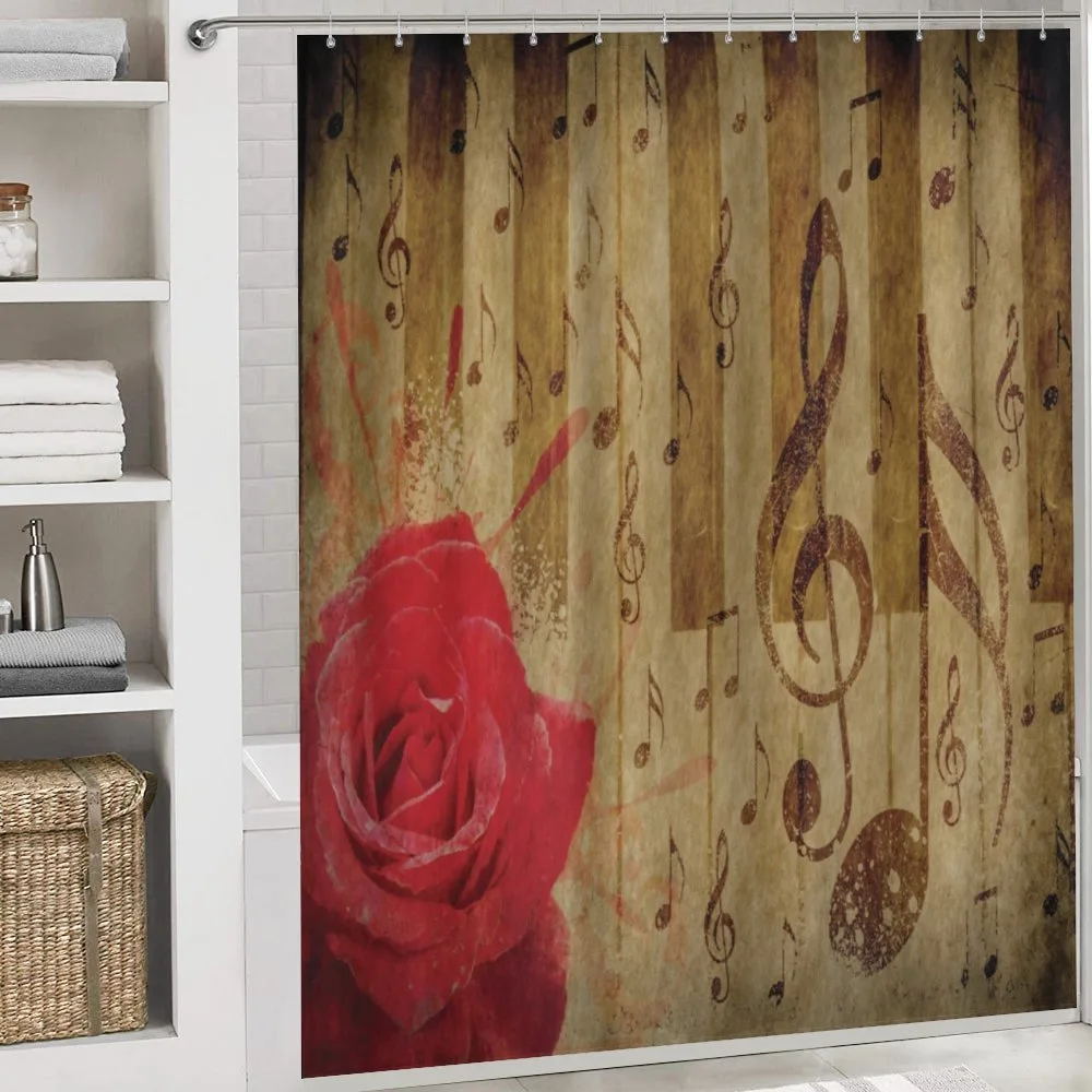 Romantic Rose Musical Notes — Detail 4