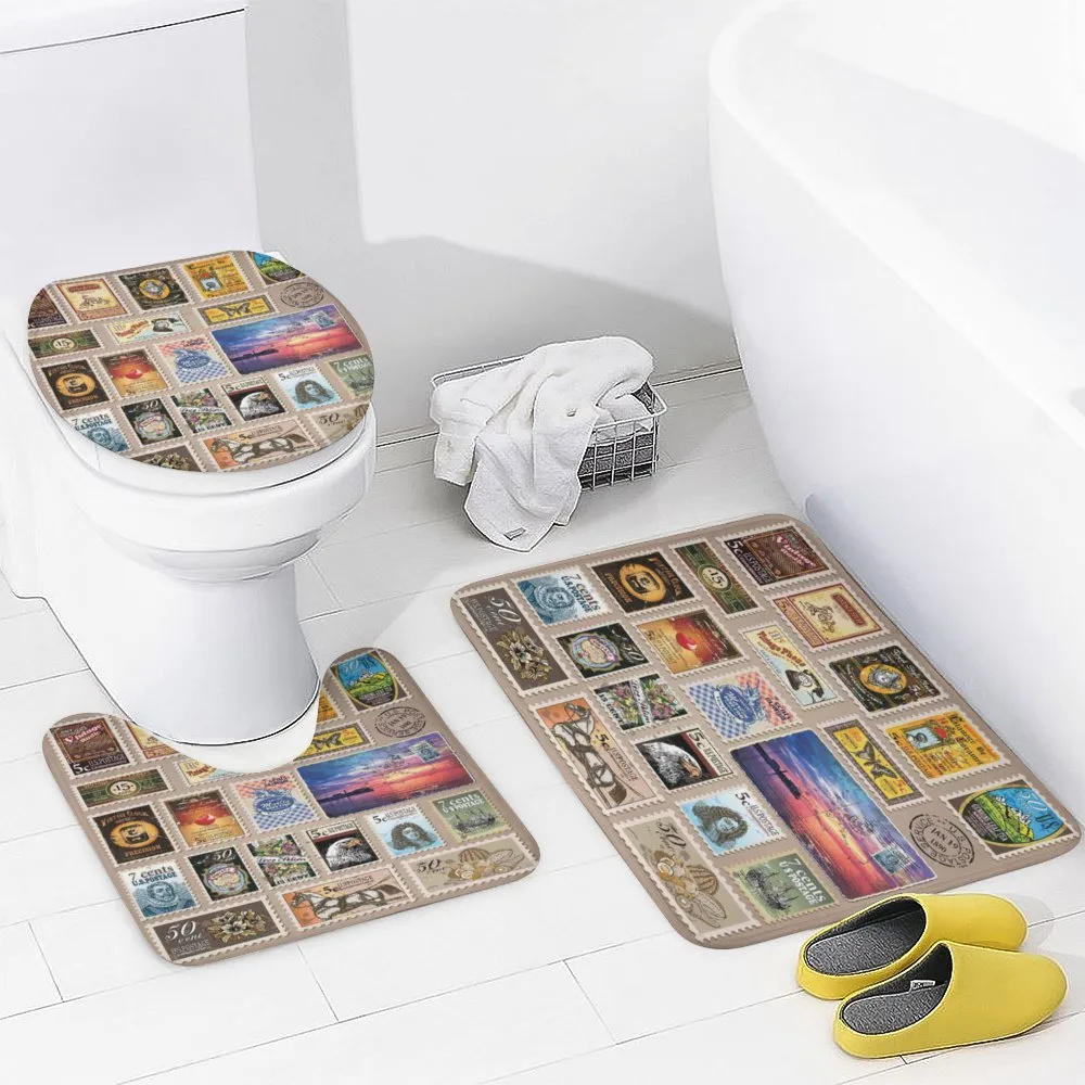 Traveler Tourist Stamps — Detail 3