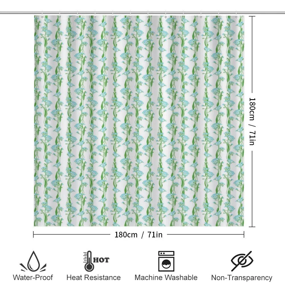 Vertical Leafy Flower Strips — Detail 2
