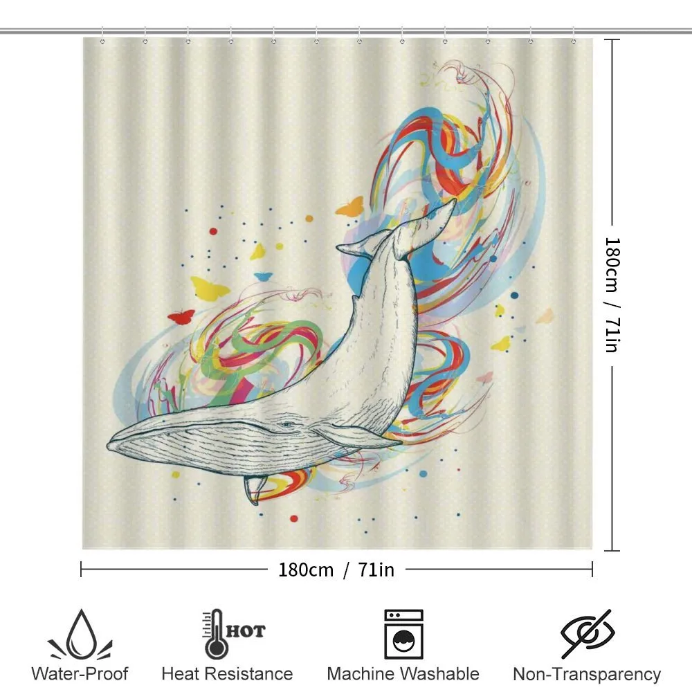 Whale in Ocean Dive — Detail 2