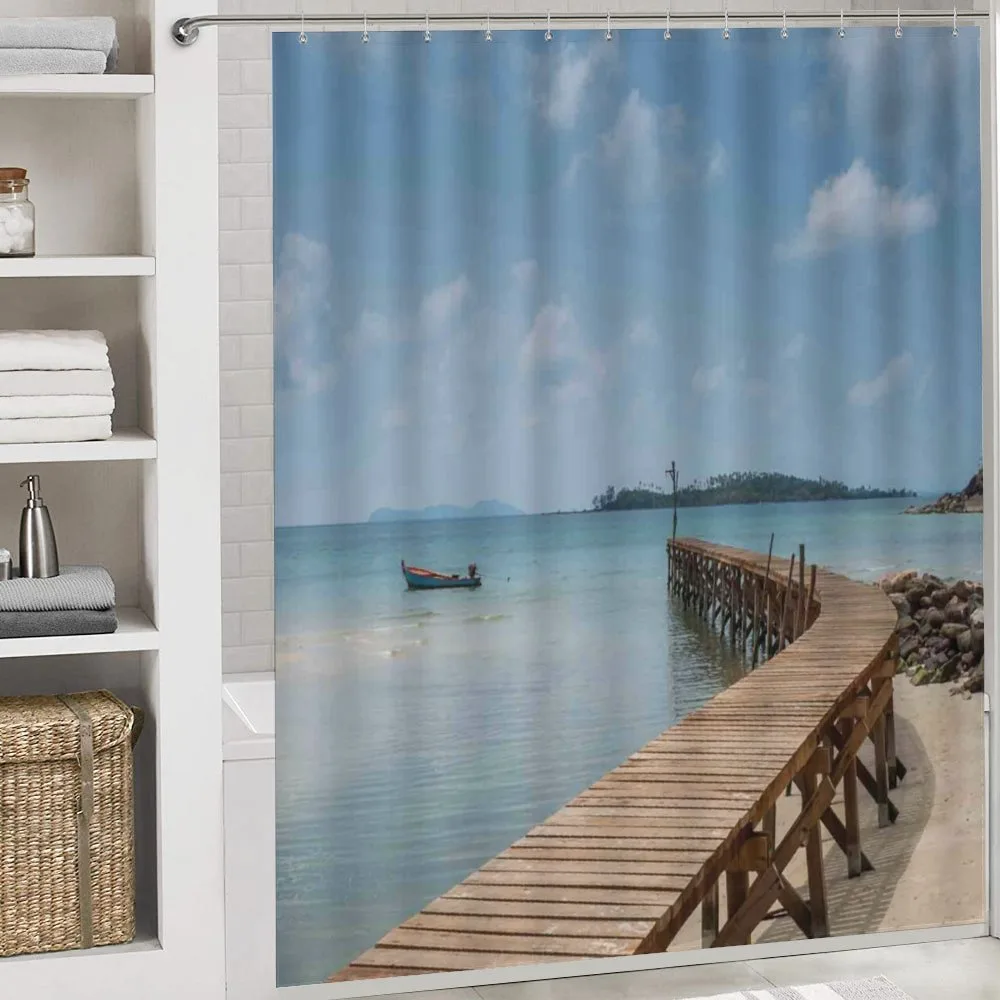 Wooden Bridge to Sea — Detail 4