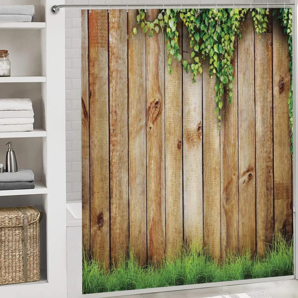 Wooden Garden Fence — Detail 4