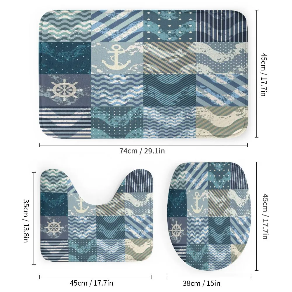 Anchor Grunge Naval — Detail 1